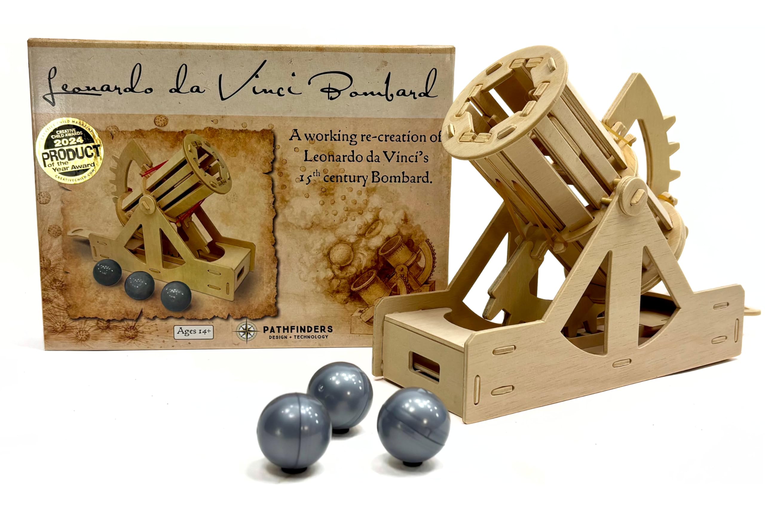 Amazon.com: PATHFINDERS STEM Kit – Leonardo da Vinci Bombard